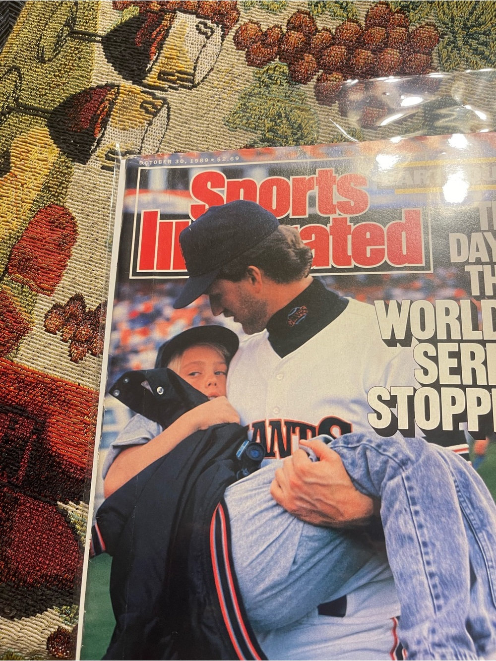 Sports Illustrated Magazine October 30, 1989 The Day The World Series Stopped
